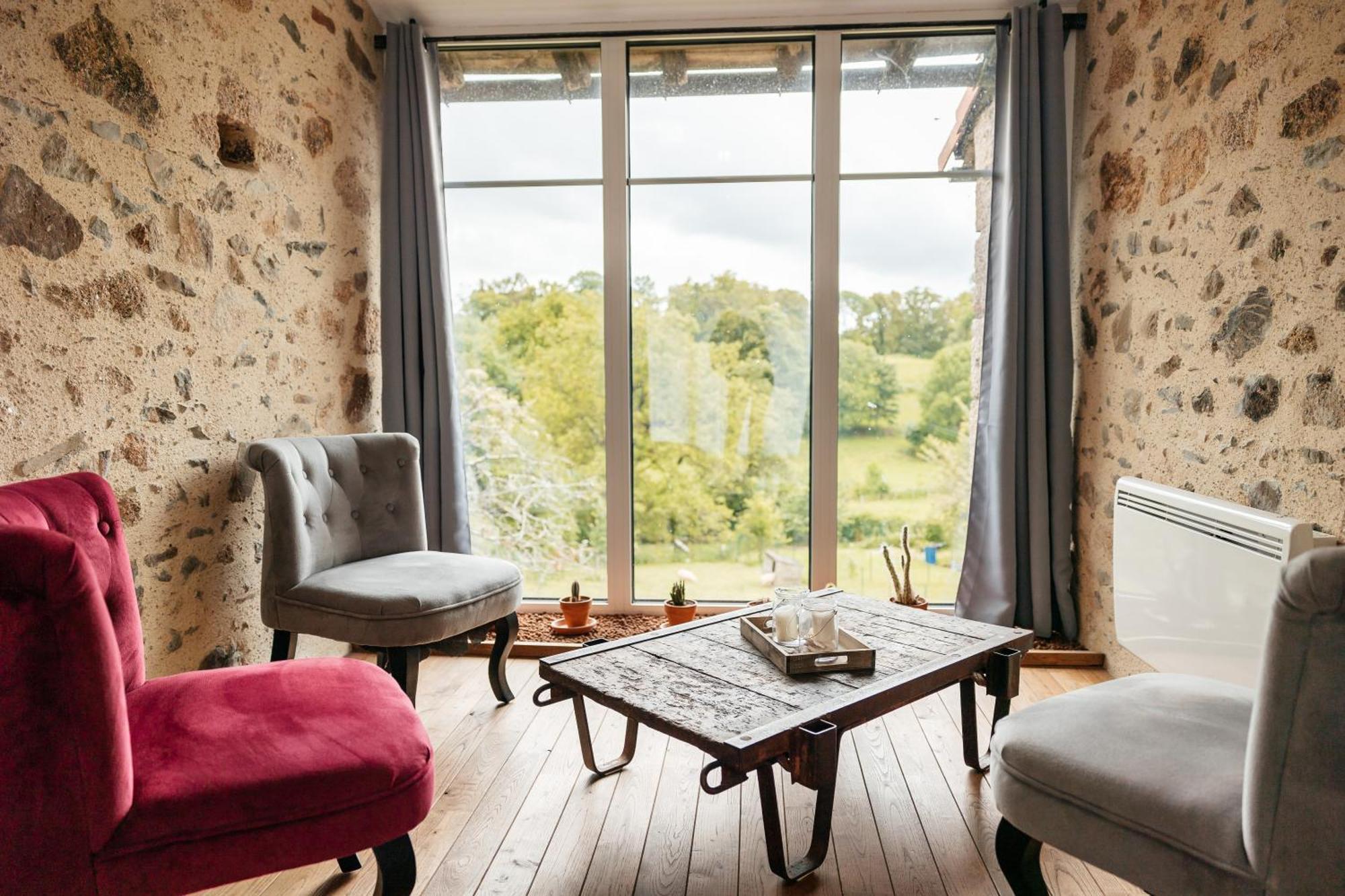 Le Logis Du Prieure Villa Les Châtelliers-Châteaumur Buitenkant foto